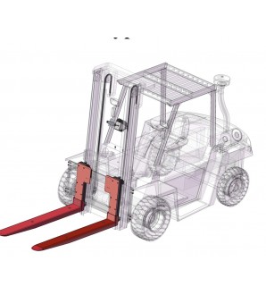 DIGIWEIGH FORKLIFT SCALE WITH THE PRINTER